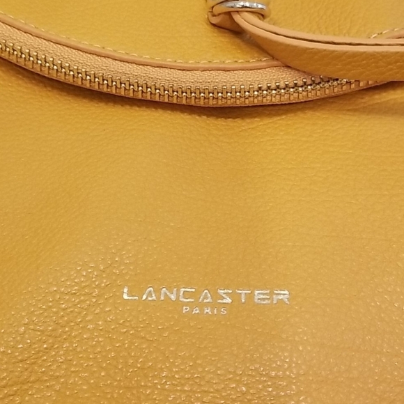 💕LANCASTER PARIS💕 Dune Shoulder Bag Saffron - Picture 9 of 16
